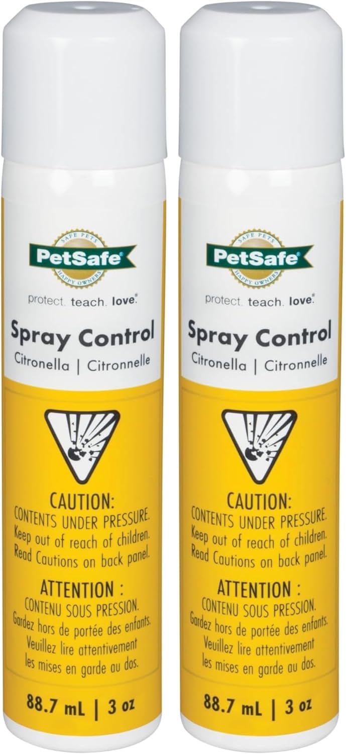 Authentic PetSafe citronella refill packaging for dog training