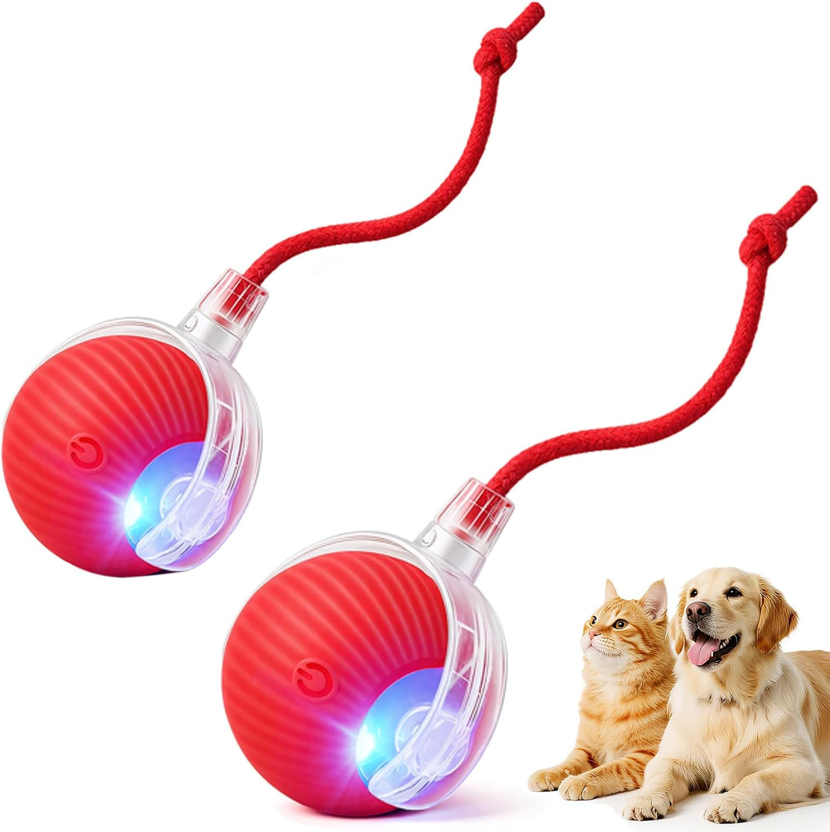 Interactive Automatic Rolling Electronic Stimulation Chase Ball Cat Dog Toy - Image 12