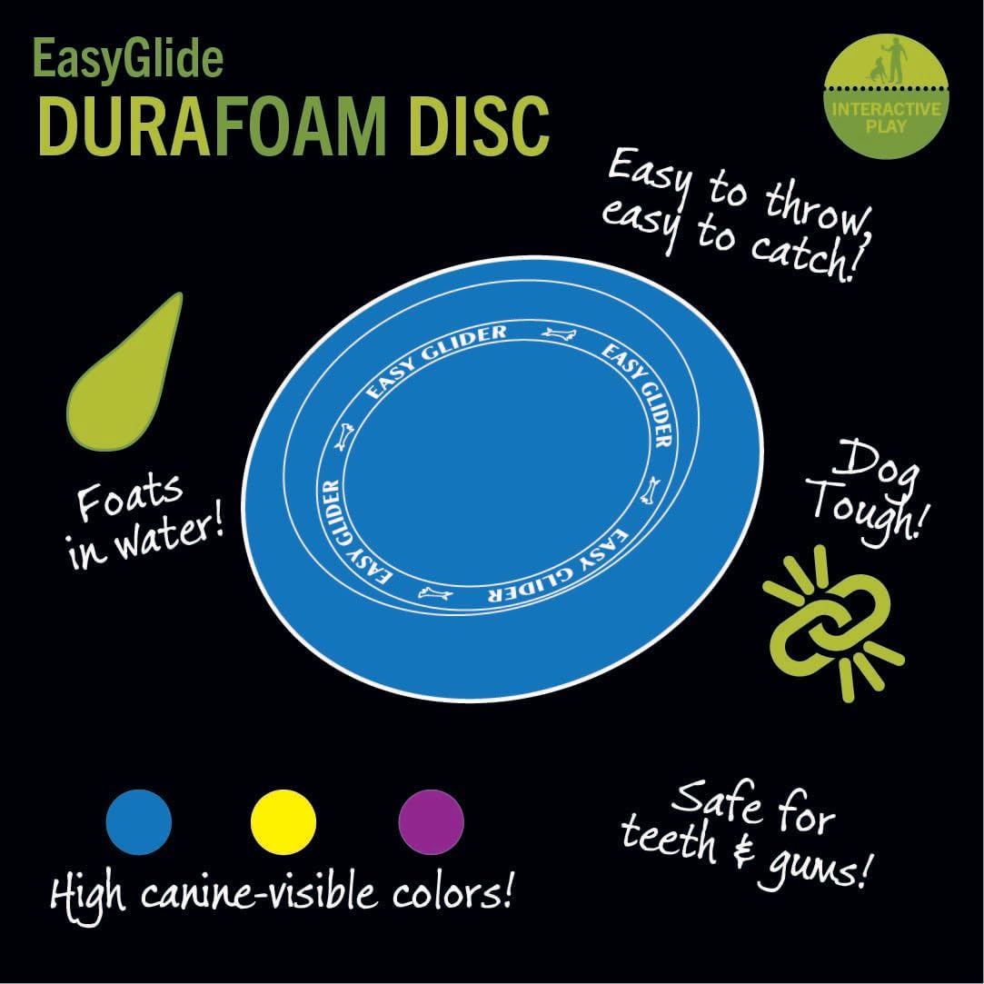 Starmark Easy Glide DuraFoam disc top down view