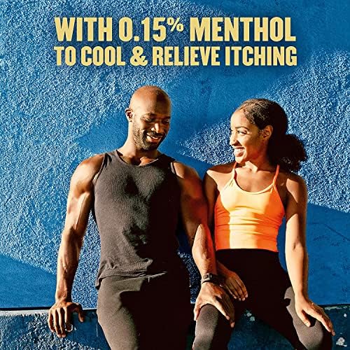Gold Bond mentholated body powder for athletes and humidity protection.
