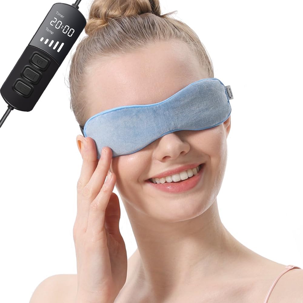 Aroma Season heated eye mask for dry eyes front view