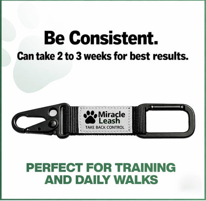 MiracleLeash professional front control dog training attachment packaged view.