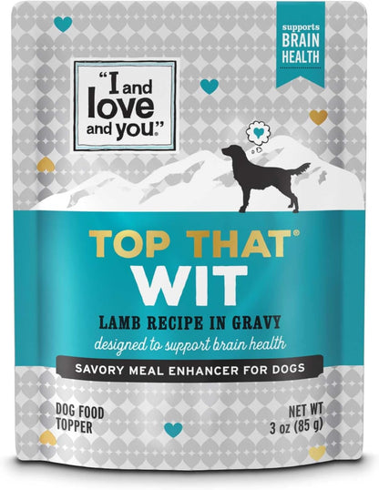 "I and love and you" Top That Shine Wet Dog Food Pouch, Beef Recipe In Gravy, 3 oz (Pack of 12) - Image 14