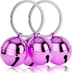 Dog Collar Bells, 2 Pack Extra Loud Dog & Cat Bells for Tracking & Safety, Stainless Steel Pet Tracker Training Bells for Small Medium Large Dogs & Cats (Silver) - Image 10