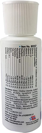 Small bird with Kordon Oasis Vita Drops water-soluble supplement