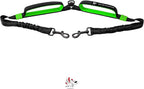 Pet Dreamland Exquisite Hands Free Double Dog Leash for Two Dogs with Tangle-Free Swivel. Premium Quality & Versatile for Running. You Will Absolutely Love This Amazing Waist Leash (Khaki & Orange) - Image 15