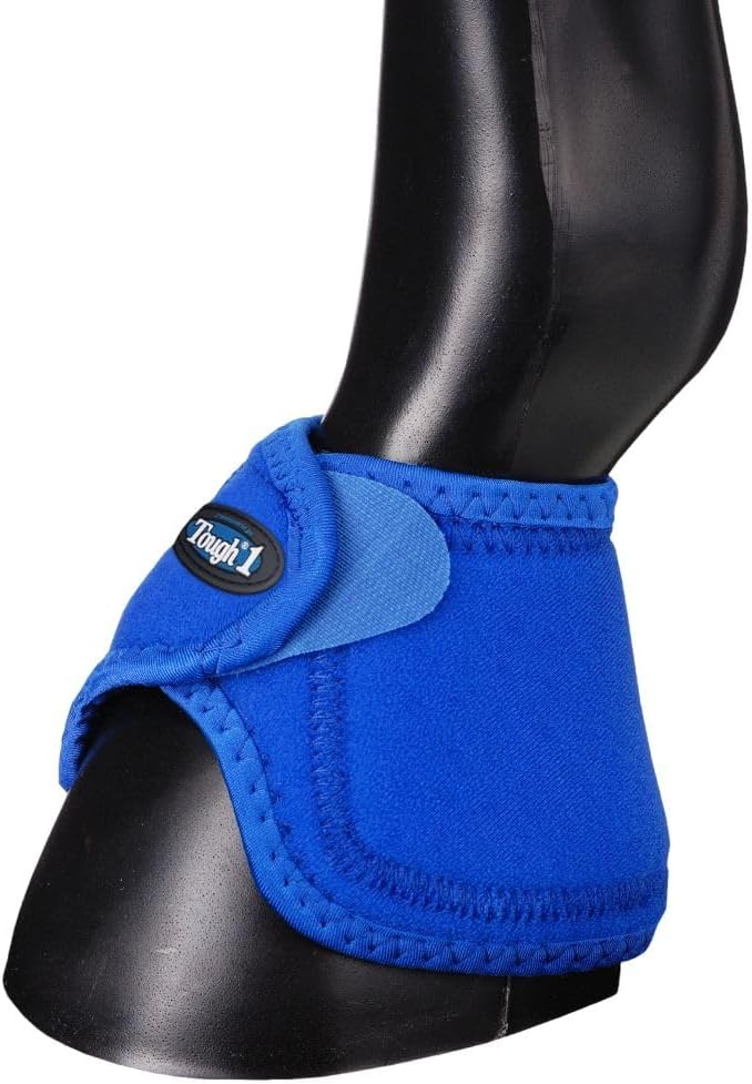 Tough 1 Performers First Choice protective overreach boots showing the inner perforated neoprene texture