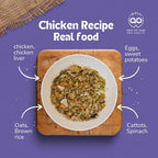 WaYo chicken recipe dog food ingredients overview
