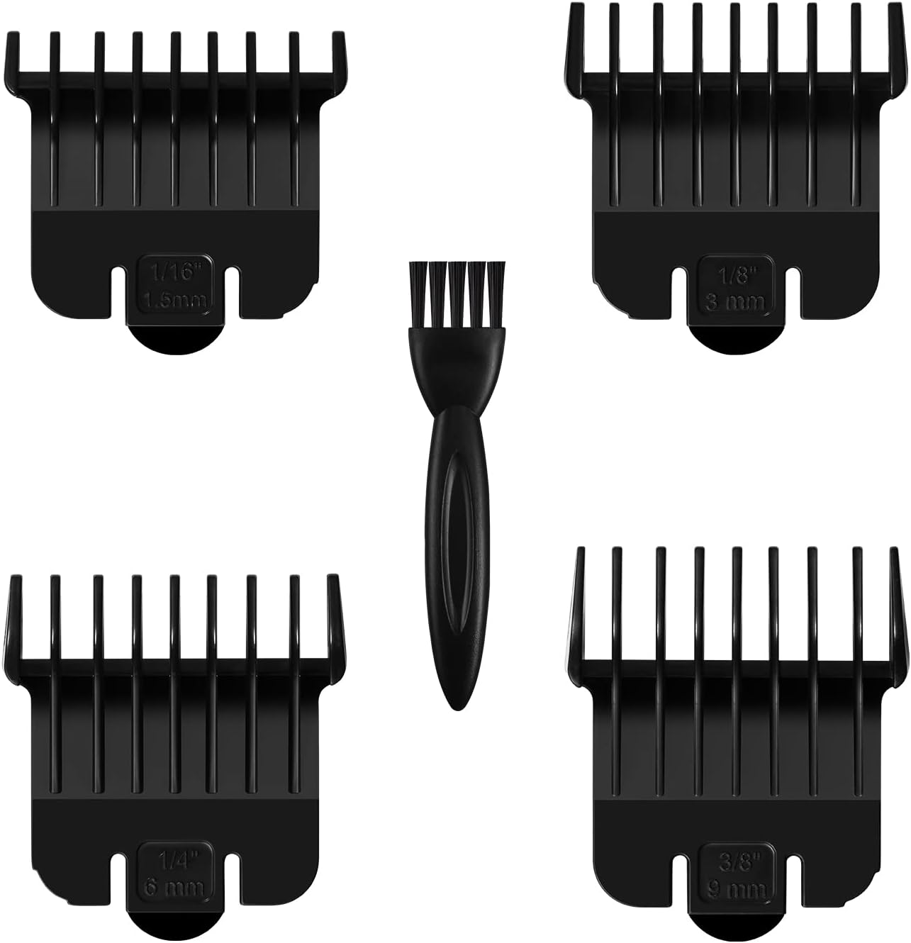 Wusuker 4 pack T Outliner clipper guards front view