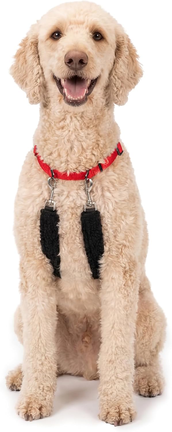 Sporn Original Training Halter, No Pull Dog Harness for Large Dogs with Black Padded Sherpa Sleeves, Breathable Large Dog Harness No Pull, Provides to All Large Sized Breeds - Image 10