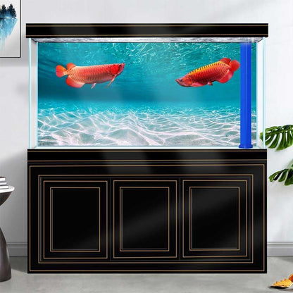 Dtekoj fish tank backdrop with double sided tape packaging display