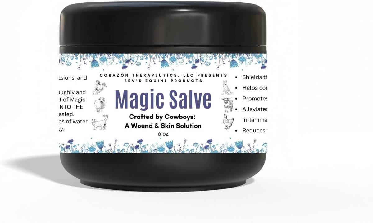 Corazon Therapeutics Bevs Magic Salve 6 ounce jar front view