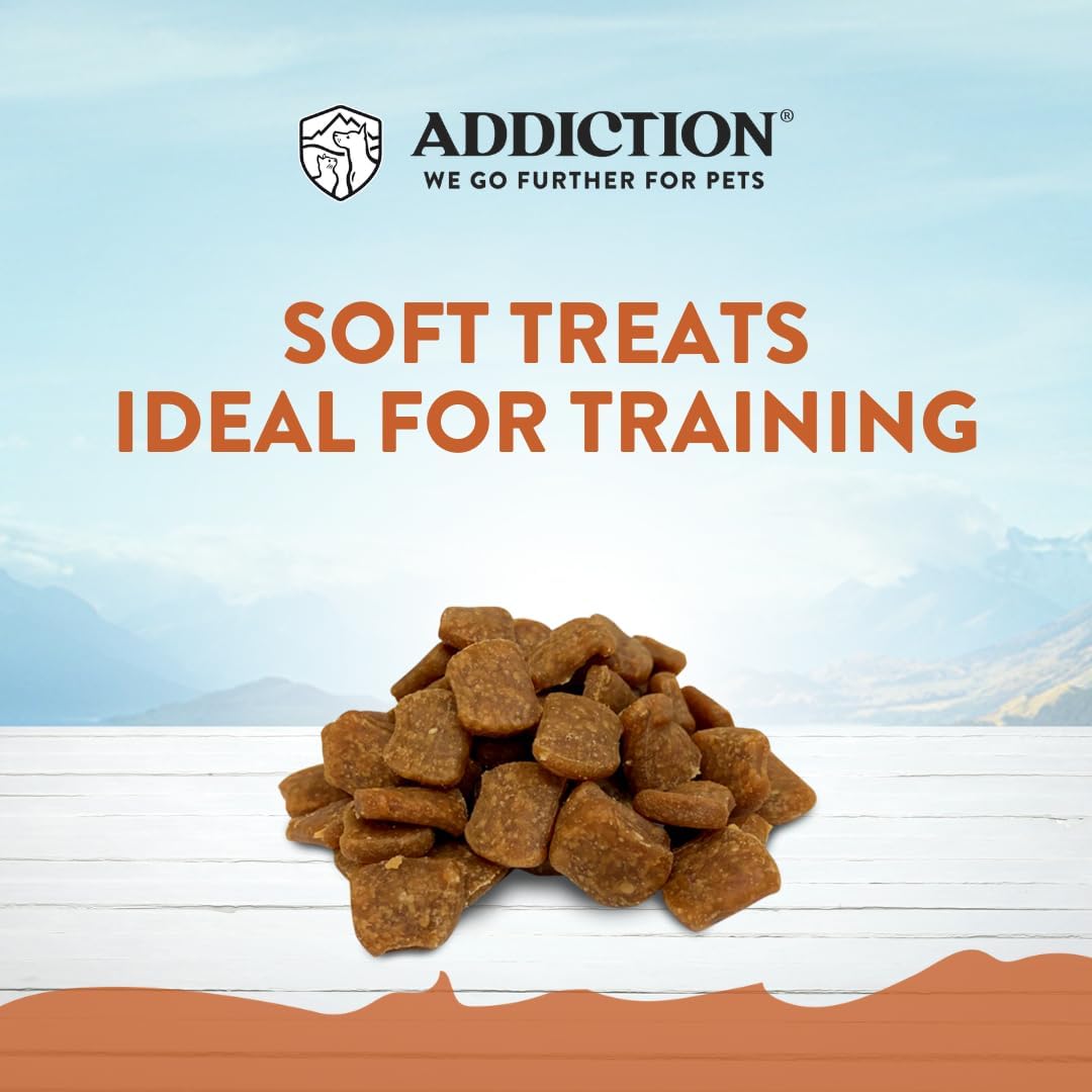 Addiction wild kangaroo and apples limited ingredient kibble product shot
