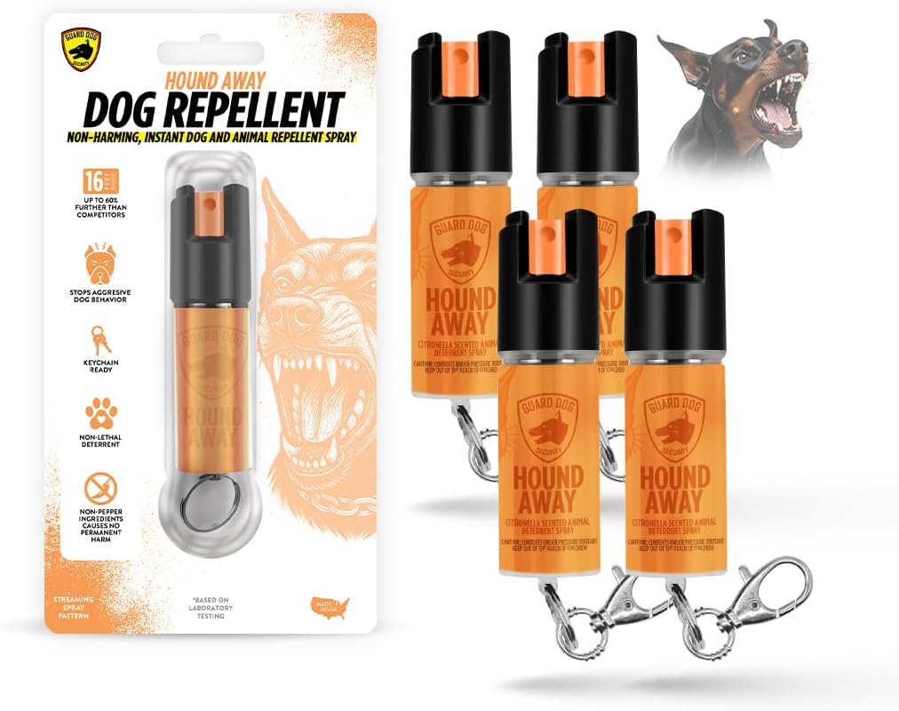 Citronella Dog Deterrent Spray, Dog Spray Self Defense, Training and Barking, Long-Range Dog Repellent, Portable Canister (0.5oz / 2oz) - Image 13