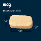 Wag allergen free puppy and adult dog probiotic chews