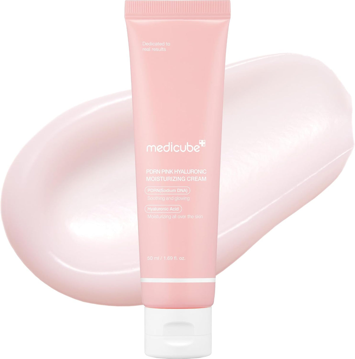 medicube Salmon DNA PDRN Pink Hyaluronic Moisturizing Cream - Image 1