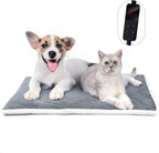 Rest-Eazzzy Heated Cat Bed with Removable Cover, 5 Level Timer & Temperature, Indoor Warming Mat for Cats & Dogs (Heat Pad, Pure-Blue, M) - Image 11