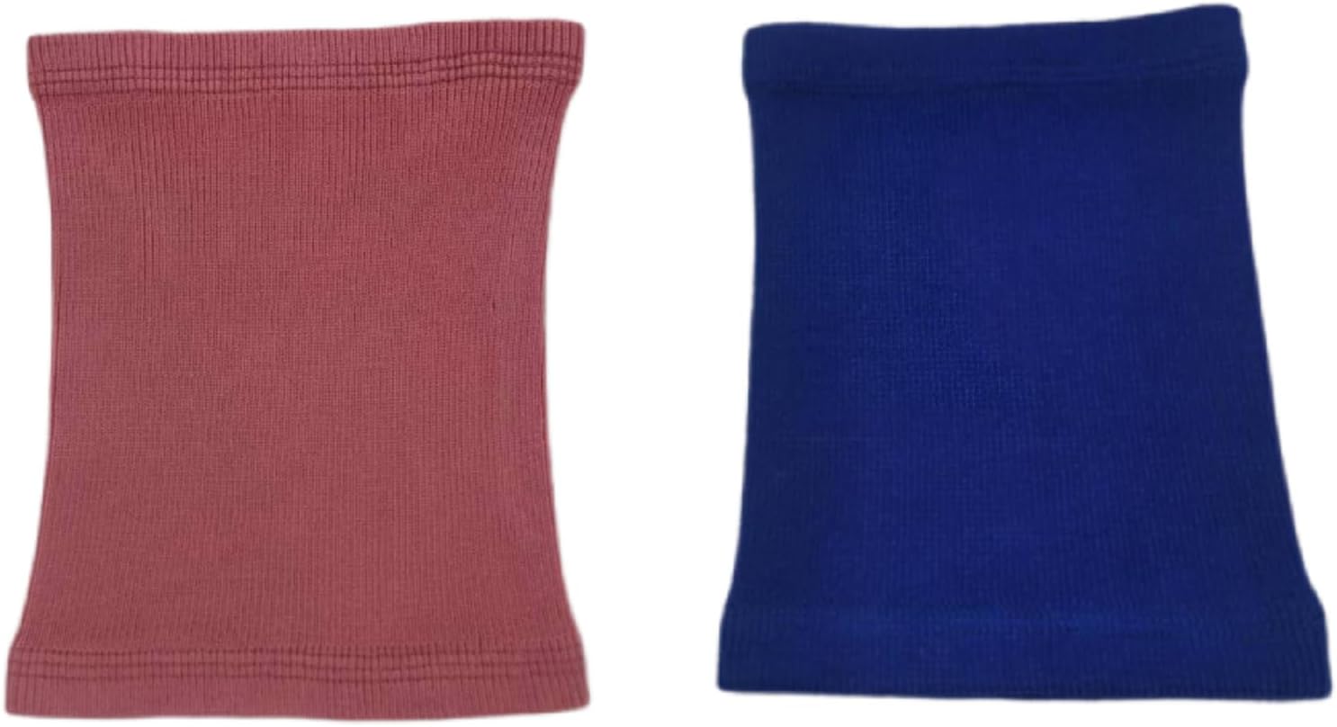2 Pack Cat Ear Wrap, Anxiety Ear Cover Hematoma Compressionp Cat Snood for Grooming Blue+Grey S - Image 13