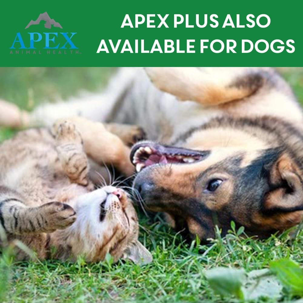 Apex Plus Cat Flea and Tick Treatment | 6-Month Supply, Over 1.5 lbs | Flea Treatment for Cats & Kittens | 24-Hour Activation, Waterproof, 30-Day Protection - Image 9