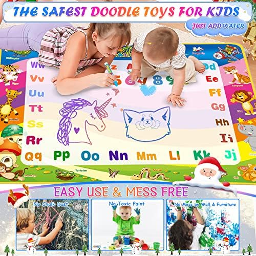 Wedopro forty by thirty inch drawing pad showing animal border graphics layout