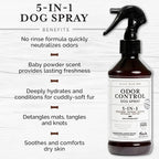 Rose Apothecary pet deodorizer bottle showing lavender scent label