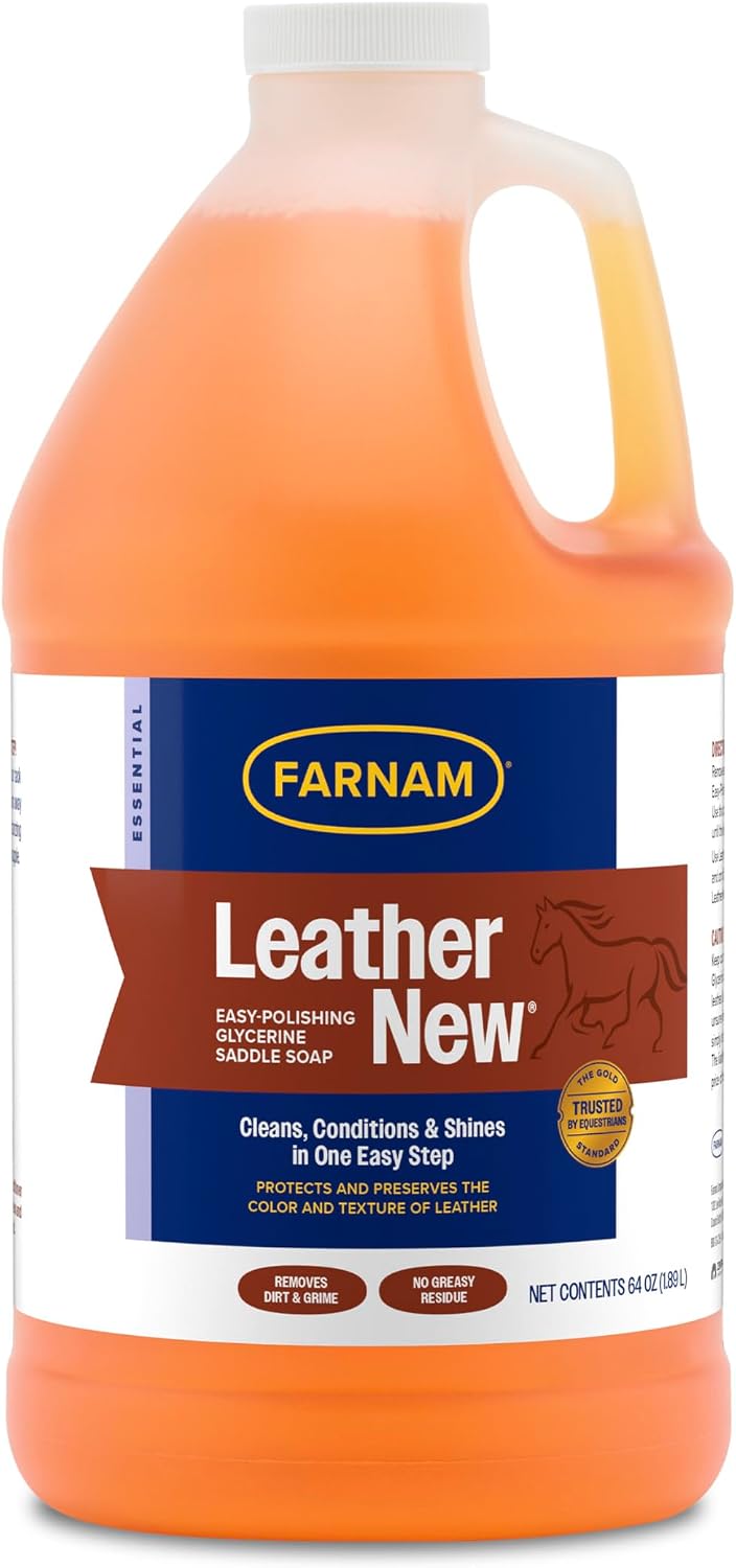 Farnam Leather New Easy-Polishing Glycerine Saddle Soap front view container