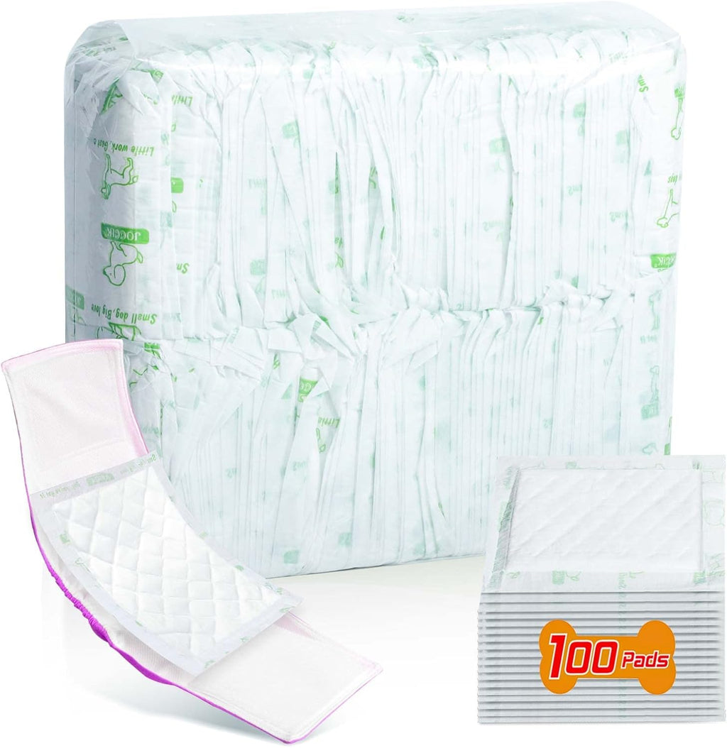 Dog Diaper Liners for Male and Female Dogs, 150ct, Super Absorbent Disposable Dog Diapers Booster Pads fit Most Pet Belly Bands and Wraps (Regular) - Image 10