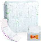 Dog Diaper Liners for Male and Female Dogs, 150ct, Super Absorbent Disposable Dog Diapers Booster Pads fit Most Pet Belly Bands and Wraps (Regular) - Image 10