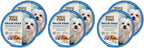 Top view of Whole Paws premium wet dog food packaging