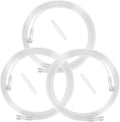 Generic 5 Foot High Flow Oxygen Tube Extension front view medical grade PVC
