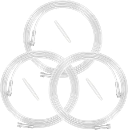 Generic 5 Foot High Flow Oxygen Tube Extension front view medical grade PVC