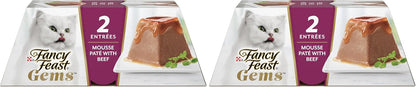 Fancy Feast Gems Pate Cat Food Mousse With Salmon and a Halo of Savory Gravy Cat Food - (Pack of 8) 4 oz. Boxes - Image 15