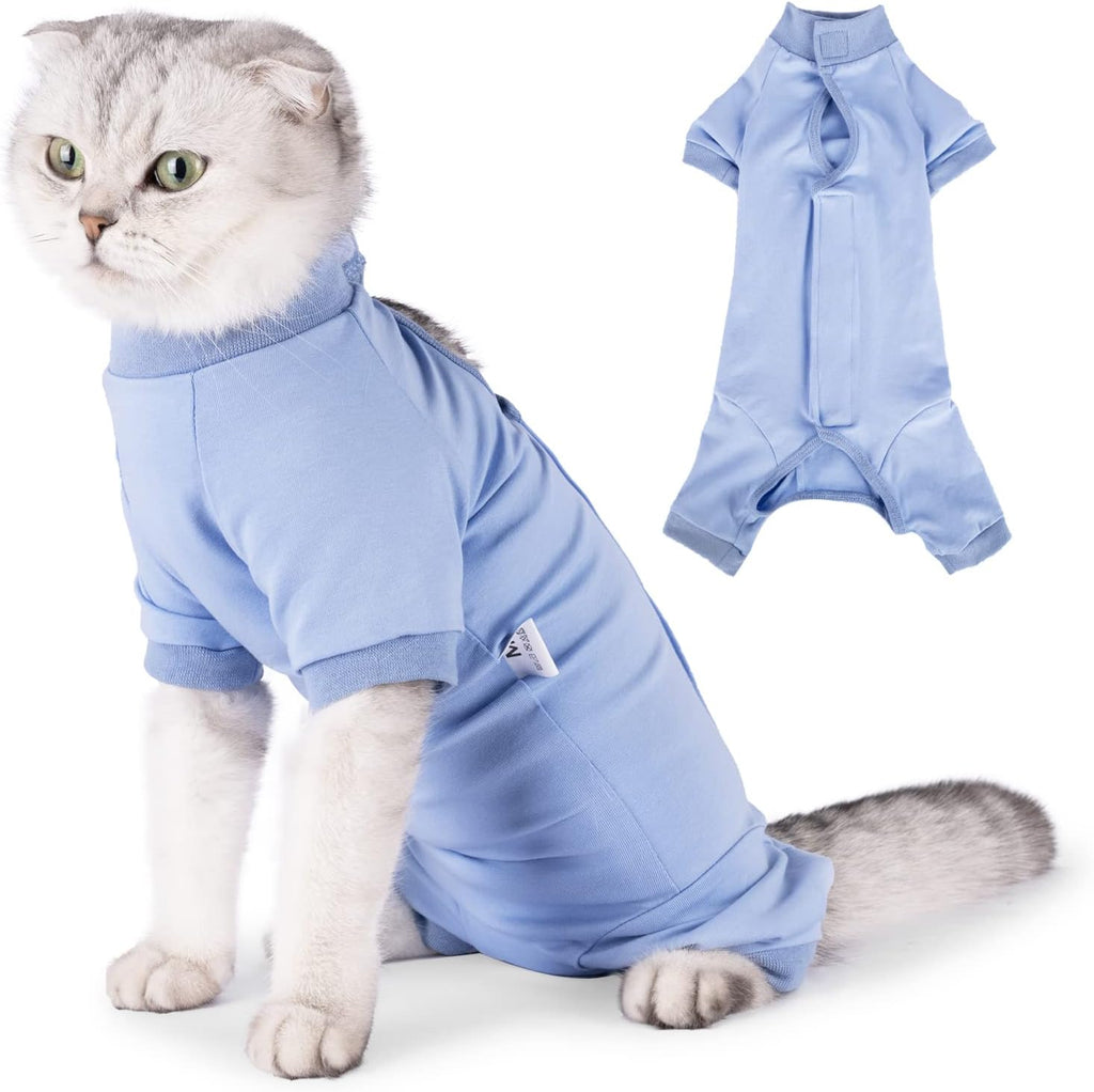 Pet wound care protection suit for abdominal surgeries