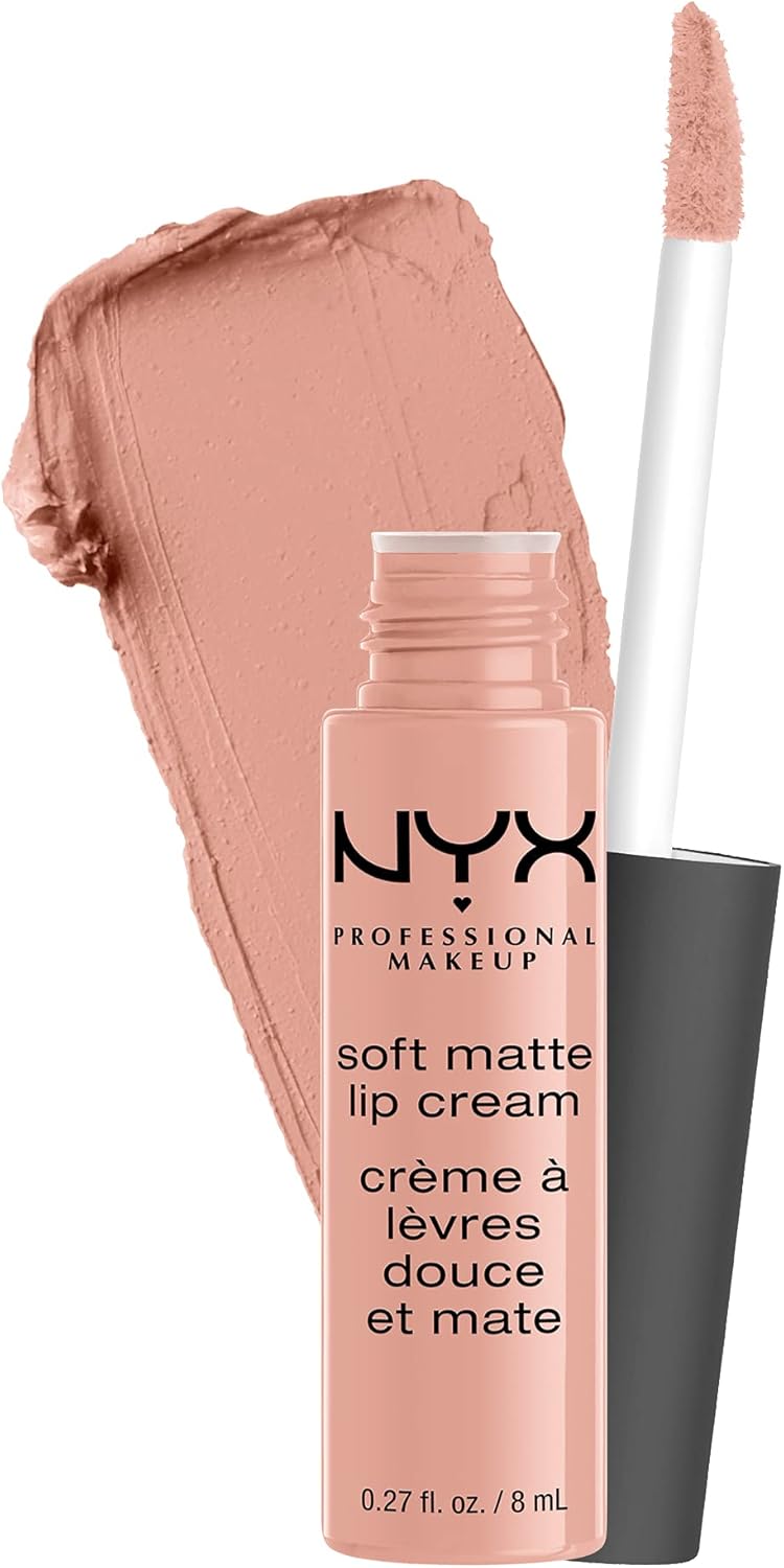 NYX PROFESSIONAL MAKEUP Soft Matte Lip Cream, Lightweight Liquid Lipstick - Monte Carlo (Deep Cranberry Red) - Image 12