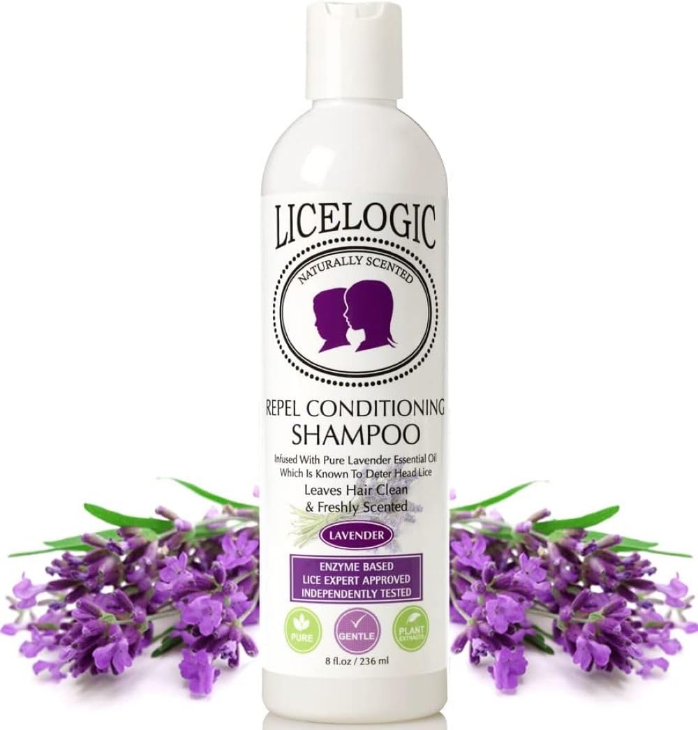 LiceLogic Repel Lice Prevention Shampoo 8 Ounce front view
