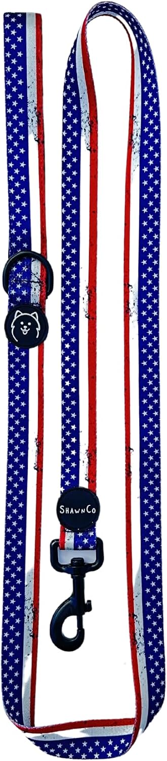 ShawnCo Dream Walk Dog Leash- Premium, Nylon Pet Leash with Soft Neoprene Handle for Small, Medium and Large Dogs (ICY Lilac, M/L 6FT w/ 2 Handles) - Image 11