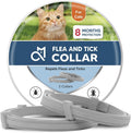 Qpets NJKPUYT cat flea and tick collar 2 pack front view for pet pest control.