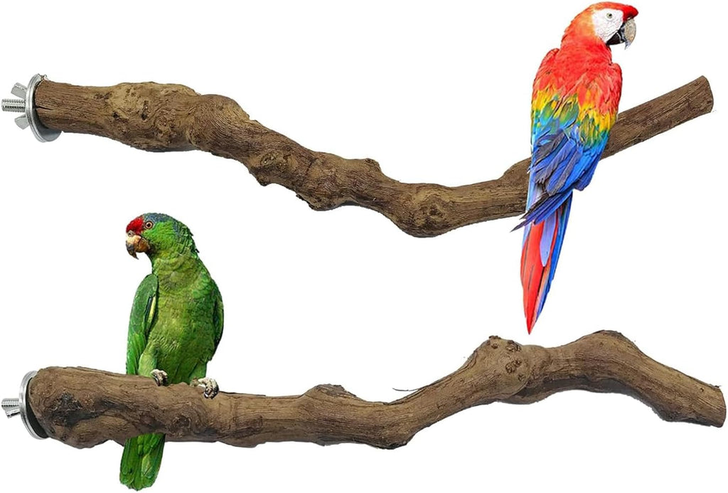 4PCS Bird Perch Natural Grape Stick Bird Standing Stick Grapevine - Image 9