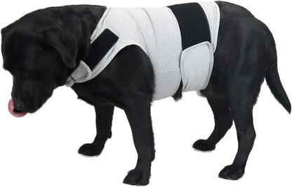Comfort Dog Anxiety Relief Coat, Dog Anxiety Calming Vest Wrap for Thunderstorm,Travel,4th of July Fireworks,Vet Visits,Separation Anxiety Relief for Dogs (S, Rose) - Image 9