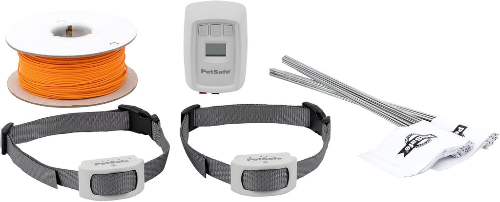 PetSafe classic underground fence system full kit contents layout