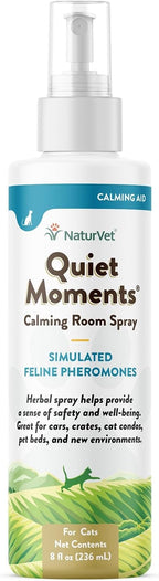 NaturVet Quiet Moments Calming Aid Cat Supplement Plus Melatonin - Helps Reduce Stress in Cats - for Pet Storm Anxiety, Motion Sickness, Grooming, Separation, Travel - 50 Ct. Soft Chews - Image 9