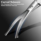 Stainless steel thinning scissors for pet grooming