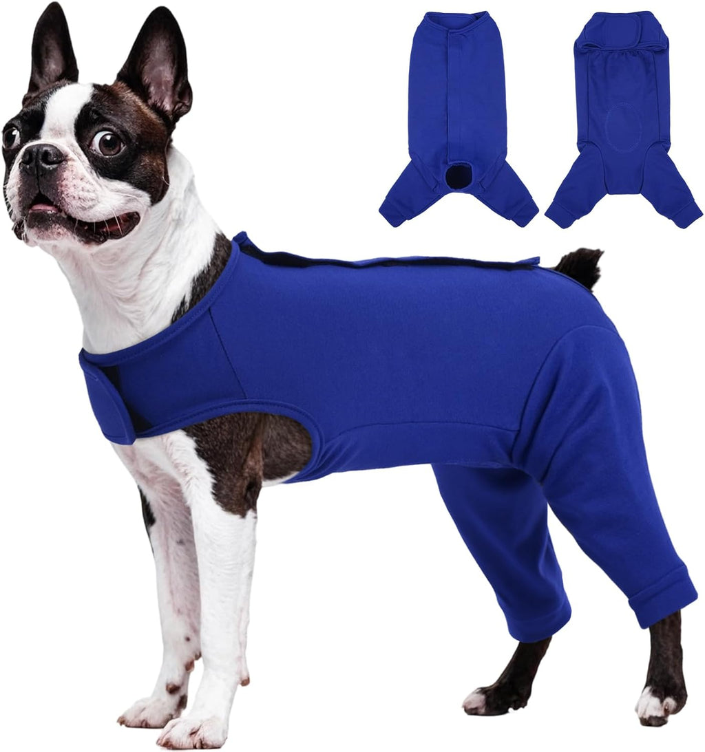 Kuoser Dog Surgery Suit for Back Legs, Dog Rear Leg Sleeve to Stop Licking, Female Spay Recovery Suit for Dogs After Surgery, Pet Puppy Surgical Pants Onesie for Abdomen Wounds Skin Disease - Image 9