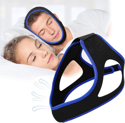 GCOA Sviiolnnr Anti Snore Chin Strap front view for sleep support