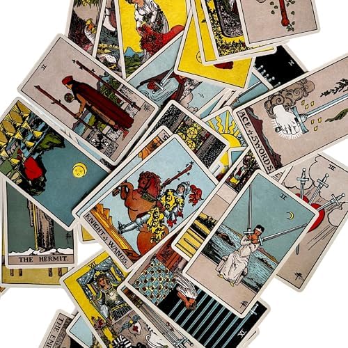 Classic 1909 Tarot deck vintage reproduction card detail