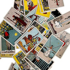 Classic 1909 Tarot deck vintage reproduction card detail