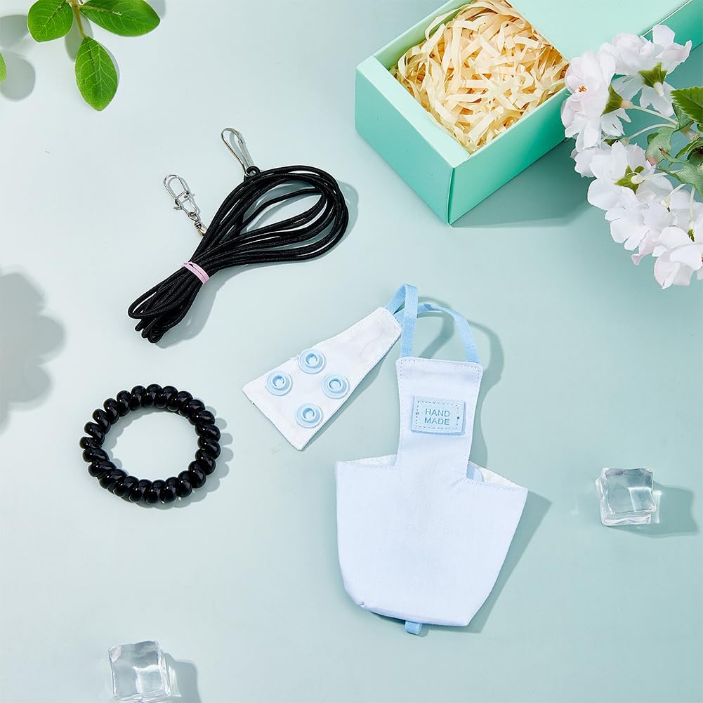 Superfindings adjustable bird leash and harness set