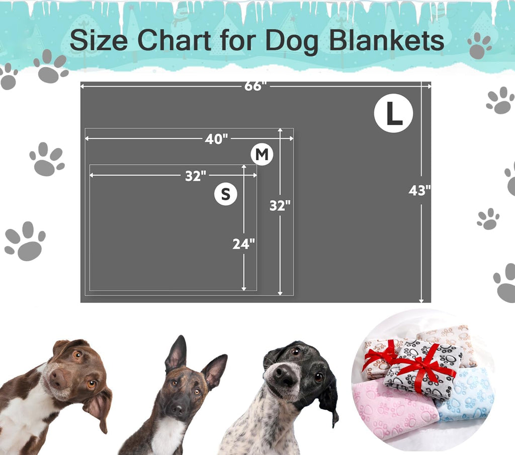 Stuffed washable pet blanket spread out flat to show full medium dimensions