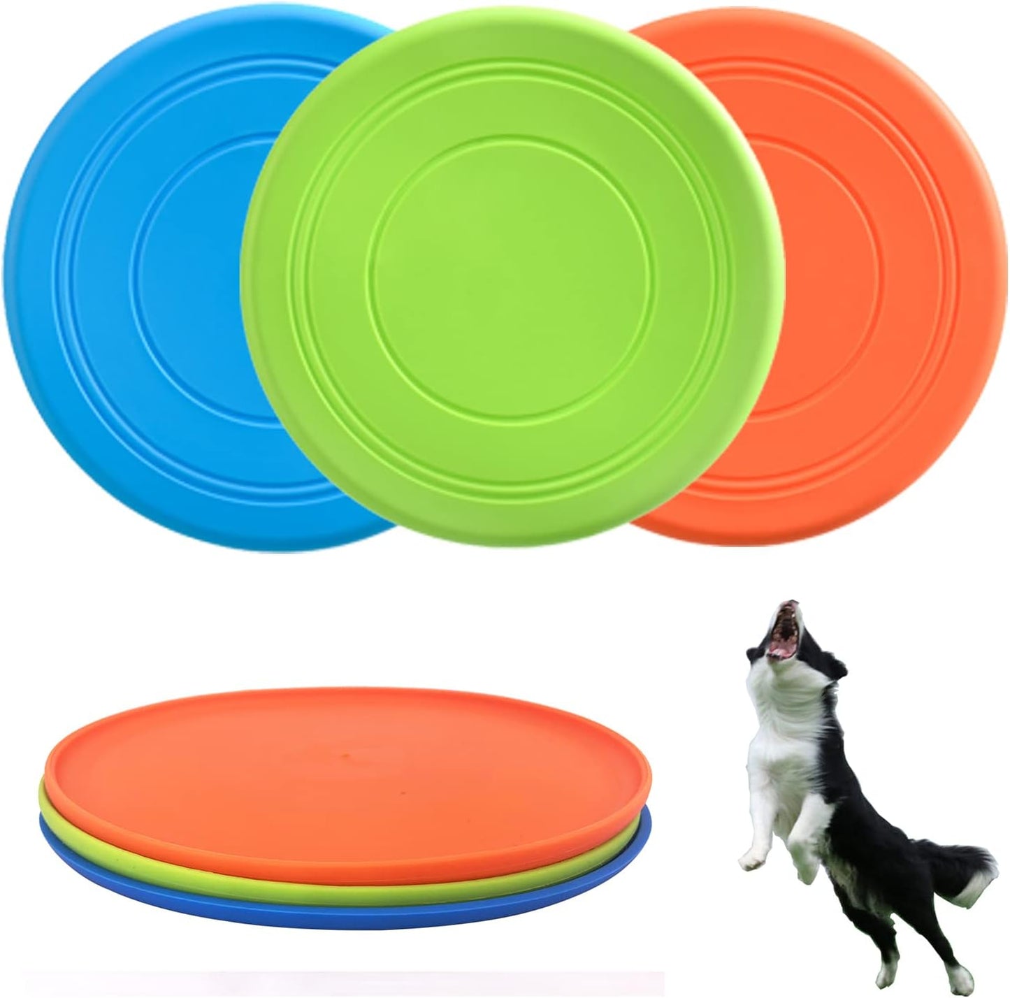 Xigou dog flying disc 3 pack set