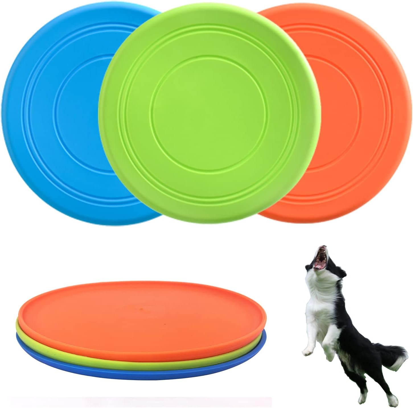 Xigou dog flying disc 3 pack set
